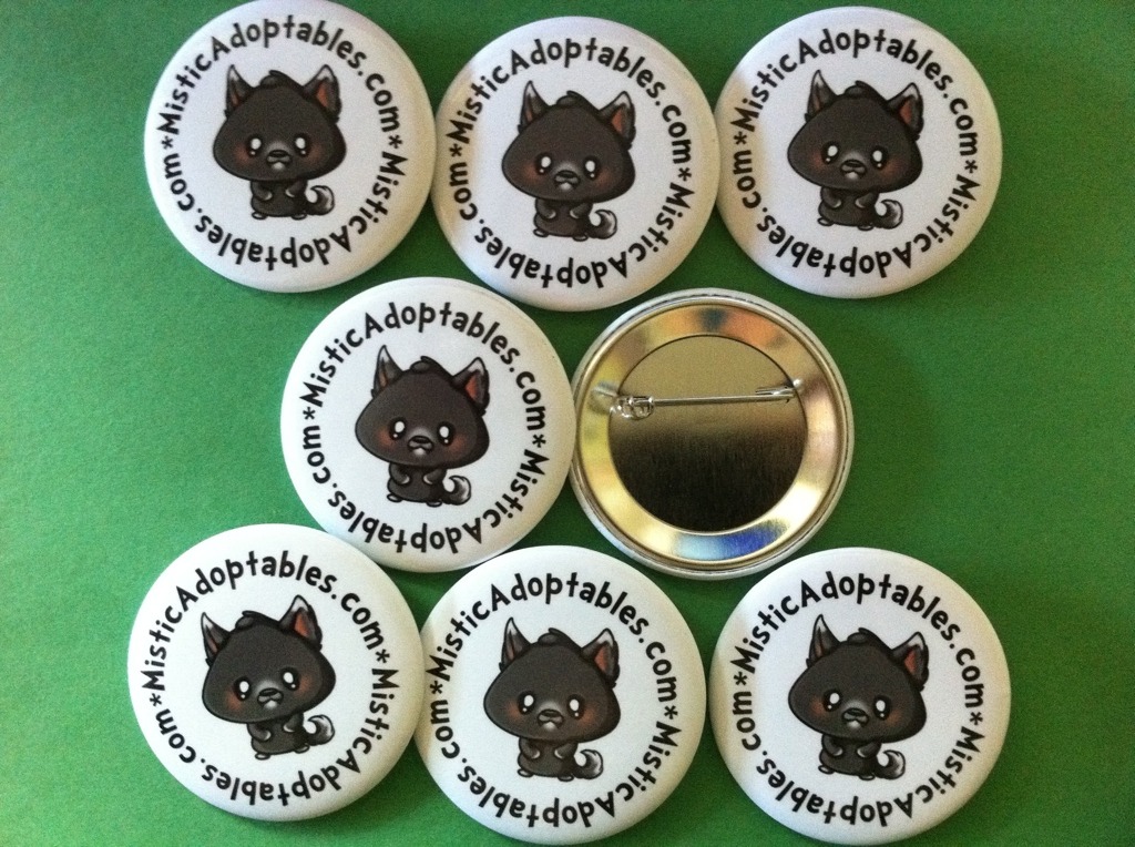 Wolf buttons